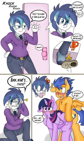 [BlackBeWhite2k7] Little Sister's Secret (My Little Pony: Friendship is Magic) cover
