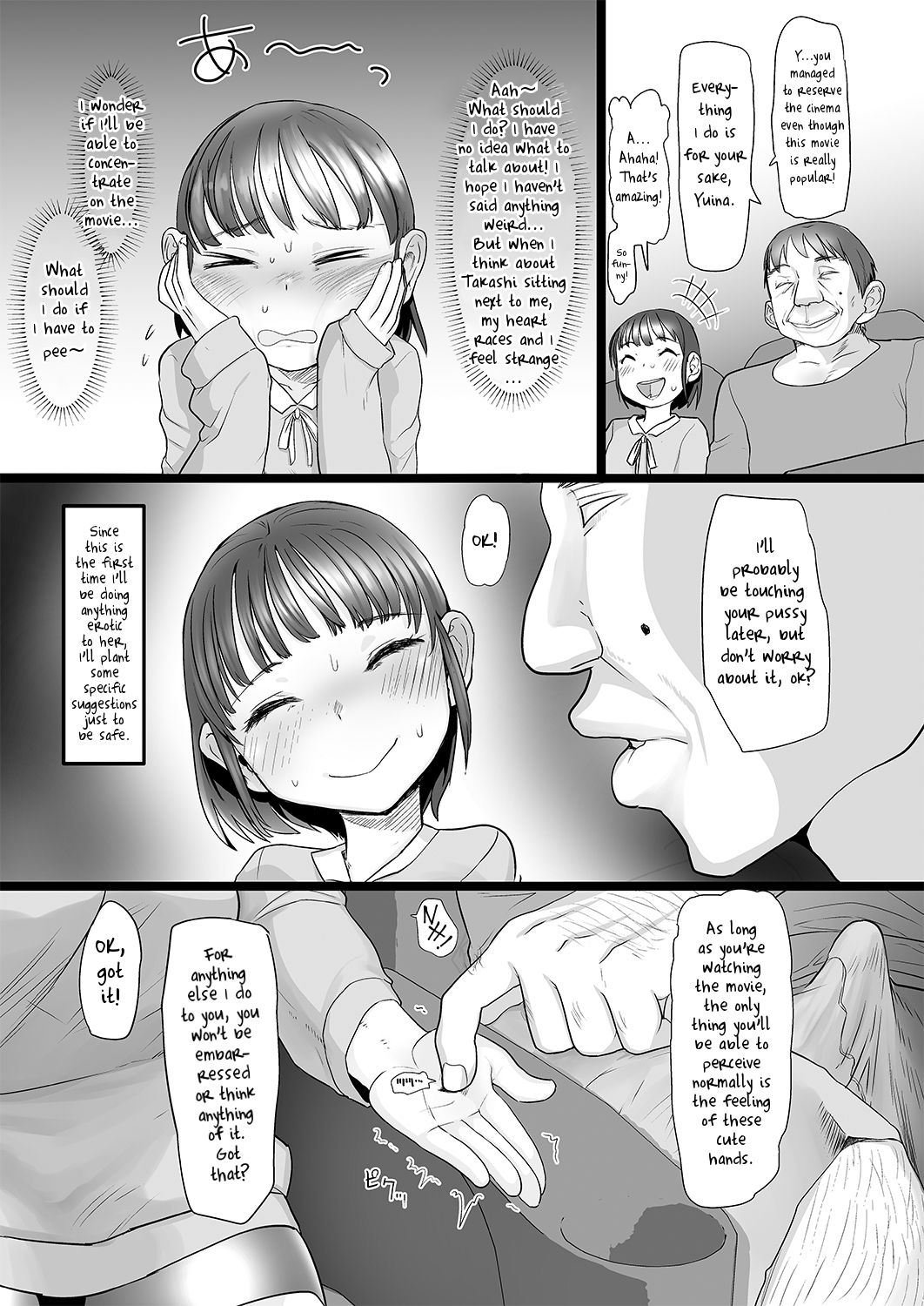 Oji-san wa Saiminjutsu no Chikara de Umarete Hajimete Kanojo ga Dekita page 12 full