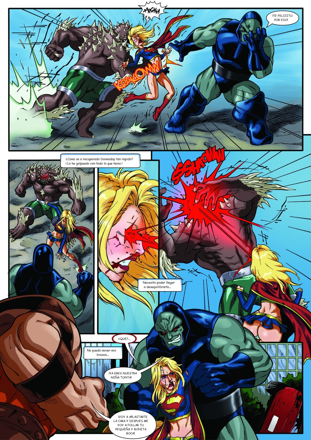 Supergirl Last Stand page 8 full
