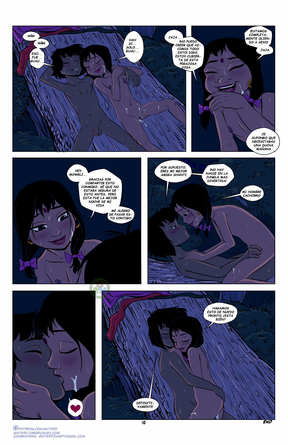 Jungle Love page 10 full