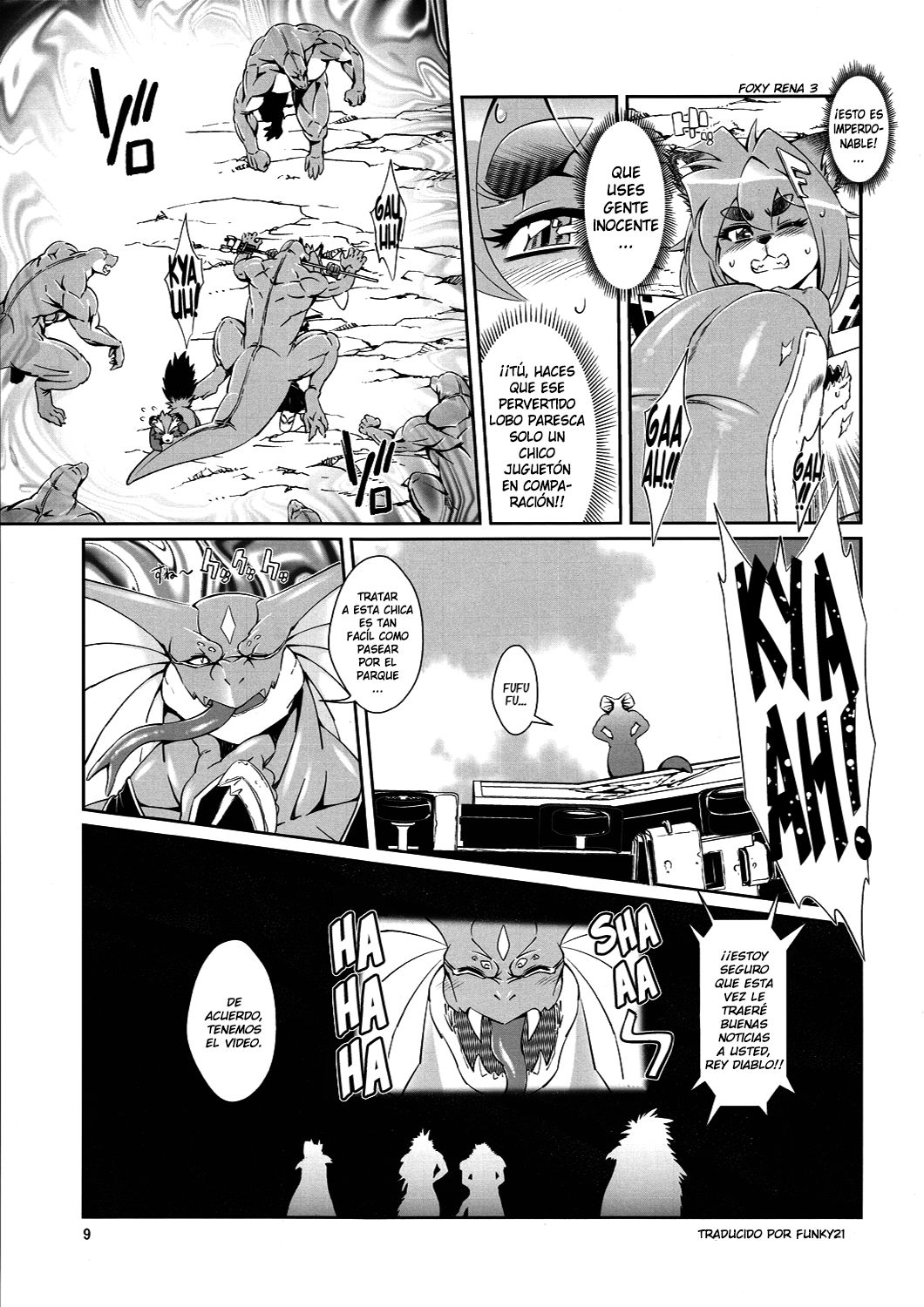 Mahou no Juujin Foxy Rena 3 page 10 full
