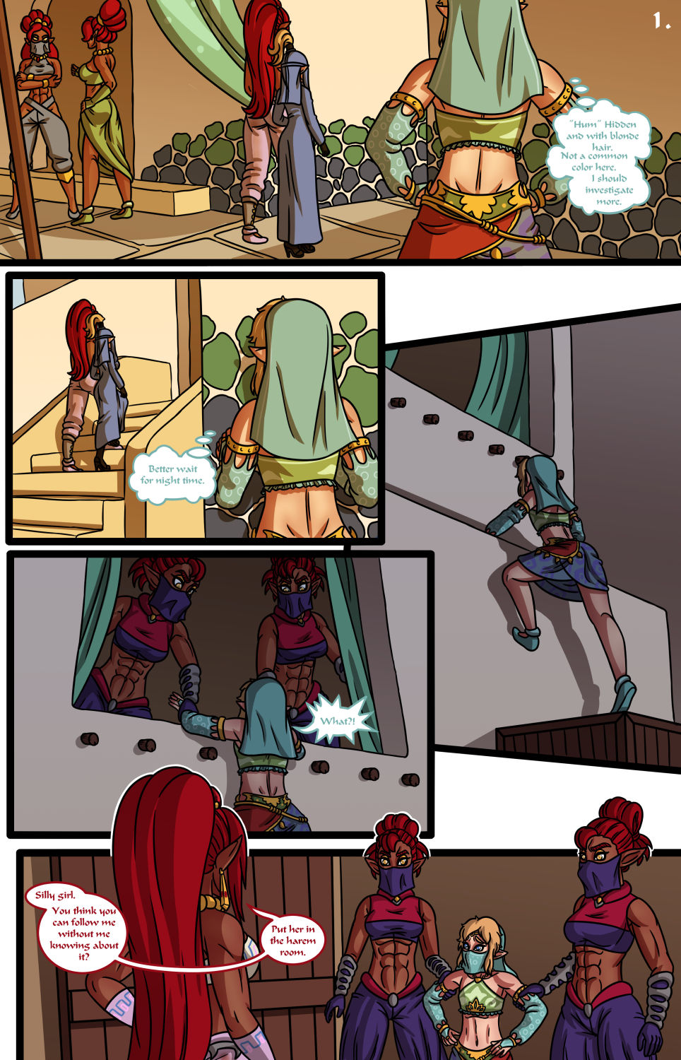 Zelda's Rescue page 1 full