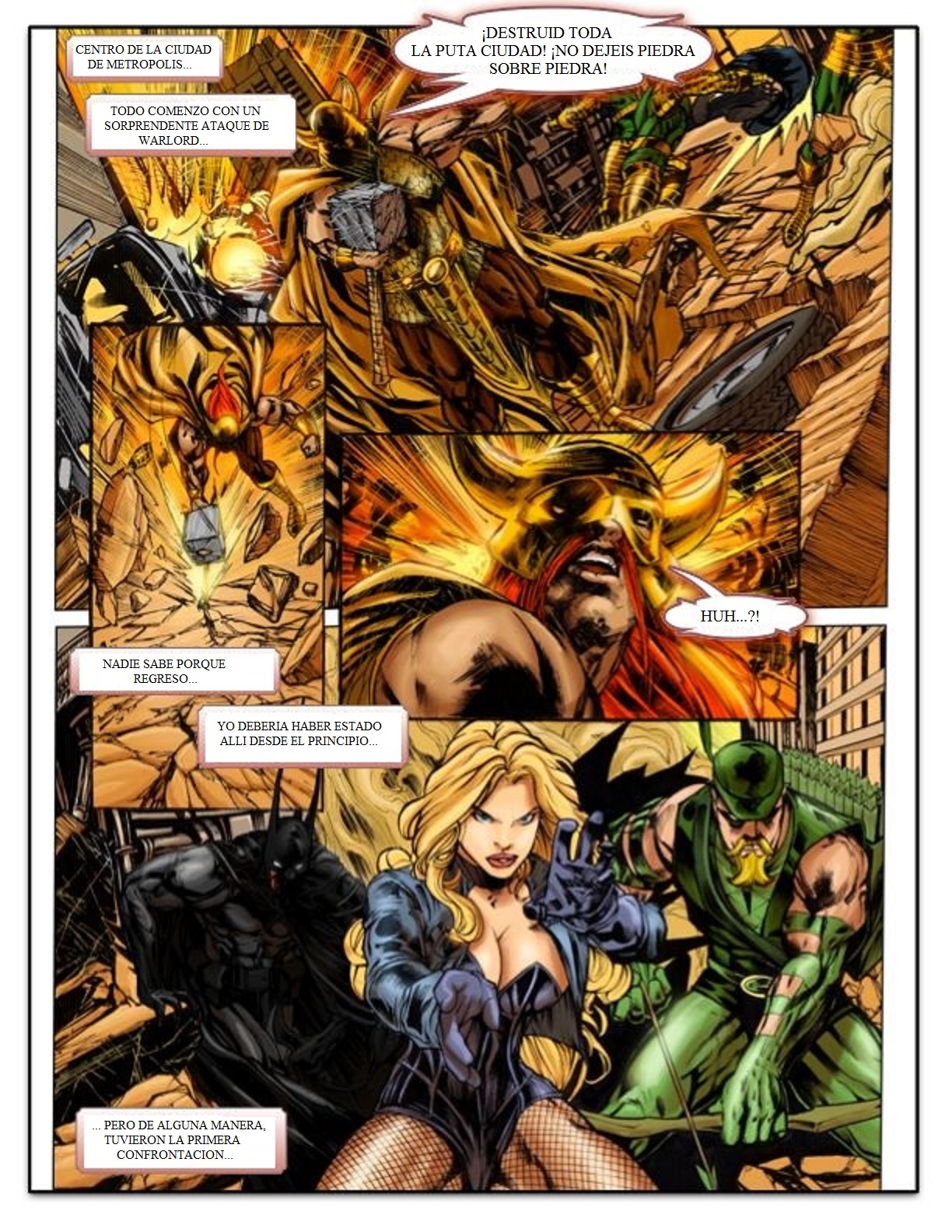 Wonder Woman vs Warlord page 3 full