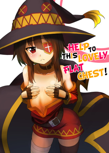 [Heikoto (Mizuhati Saru)] Kono Kawairashii Hinnyu ni Kyuusai o! | Help to this Lovely Flat Chest! (Kono Subarashii Sekai ni Syukufuku o!) [English] [Juster] cover