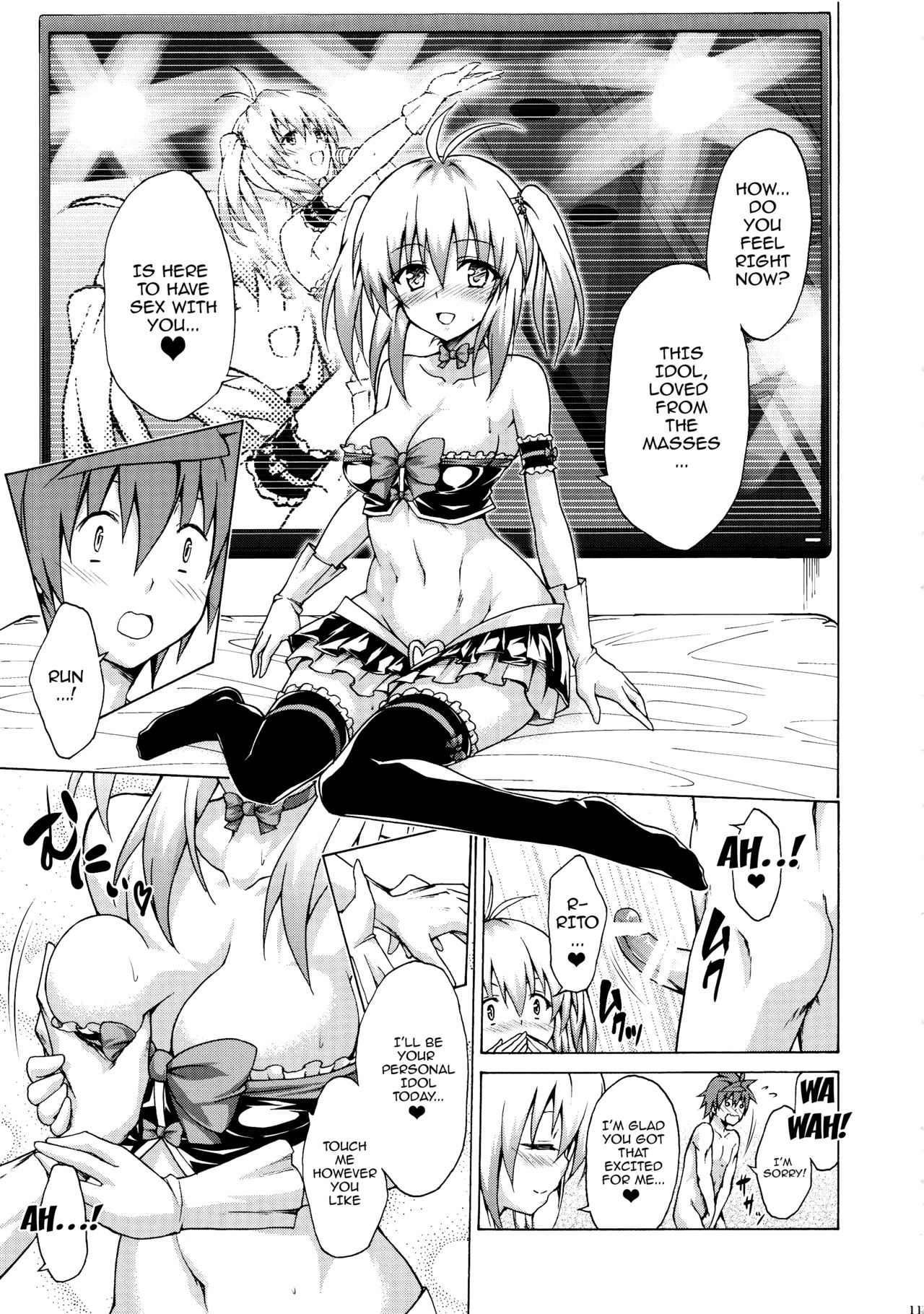 Mezase! Rakuen Keikaku Vol. 3 page 10 full