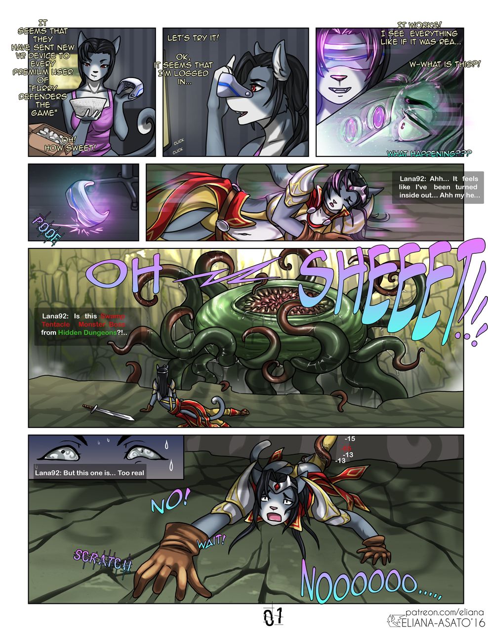 Furry Defenders VR page 1 full