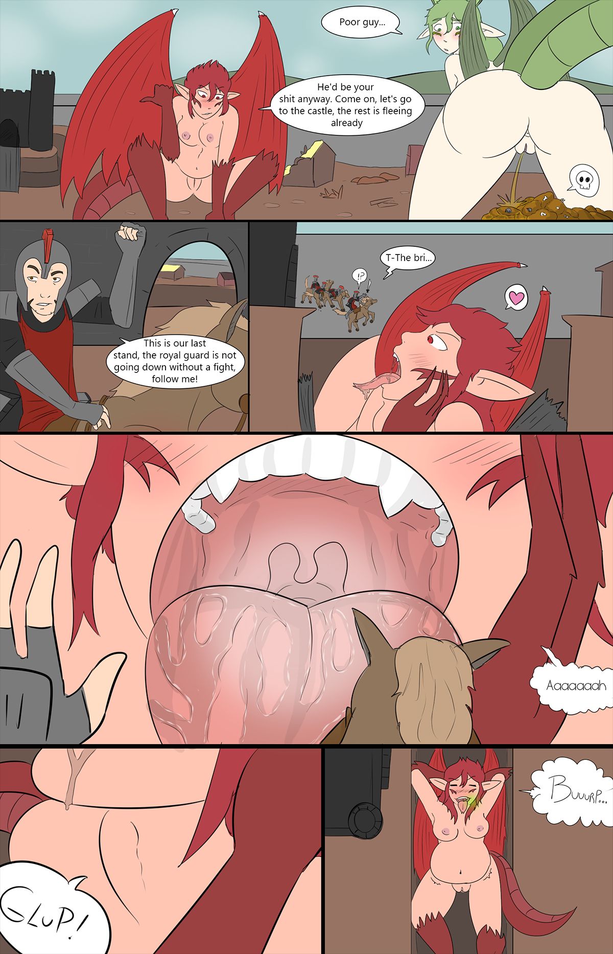 Dragon feast! page 7 full