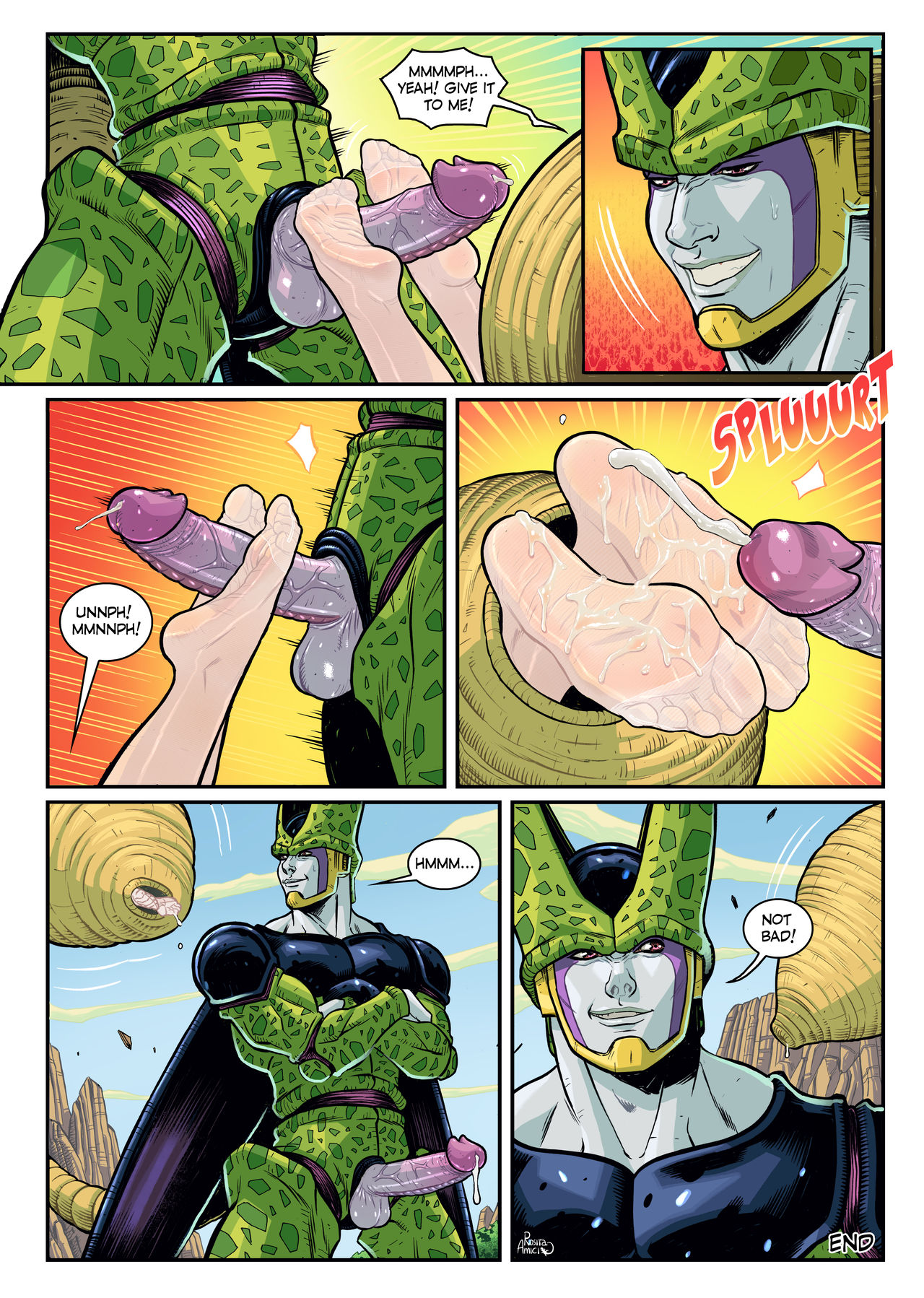 Perfect Cell Appears! And Launch Too?! page 4 full