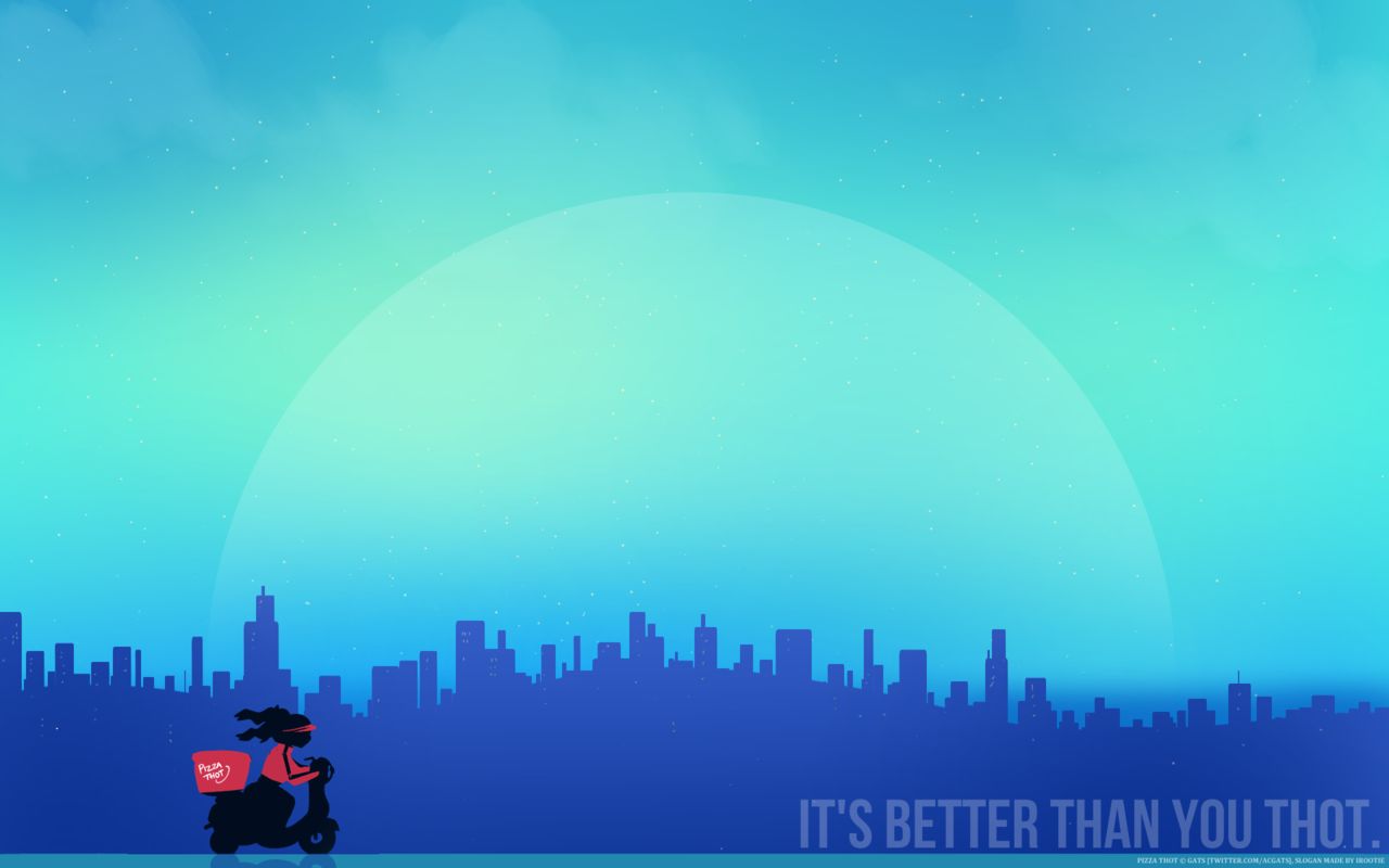 Pizza Thot Wallpaper Pack I + II page 1 full