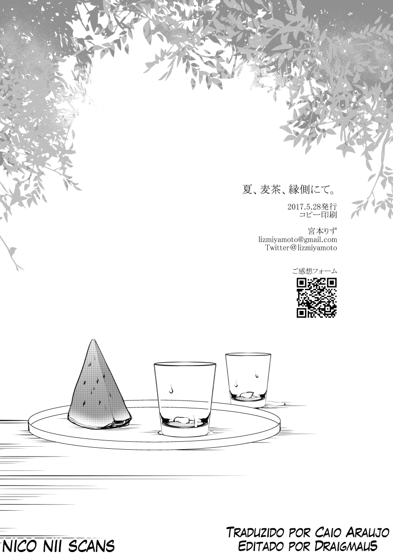 Natsu, Mugicha, Engawa nite. | Verano, té de cebada, en la terraza page 12 full