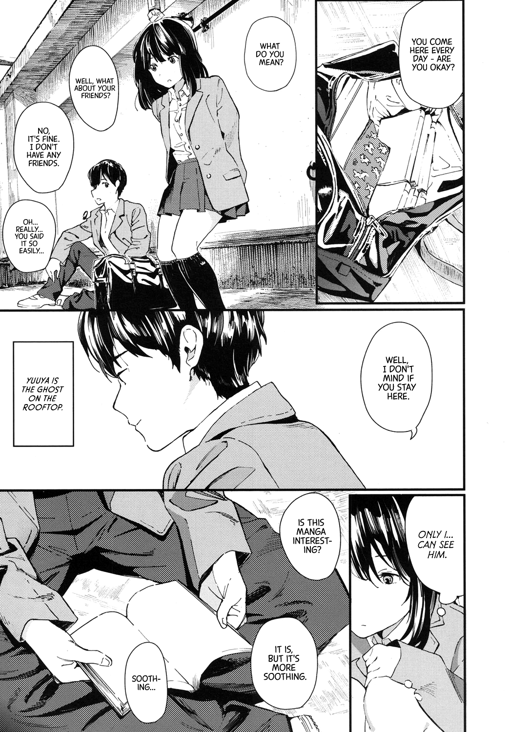 Hijitsuzai Shounen Shoujo | False Reality, Boy & Girl page 5 full