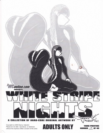 White Stripe Nights cover