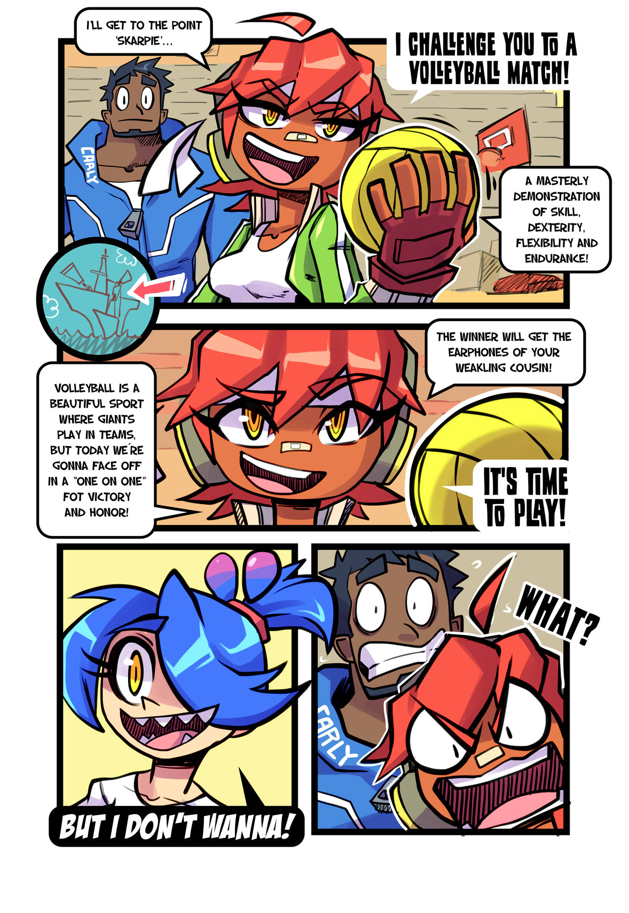 Skarpworld: Chapter 3: Carrot Girl page 11 full