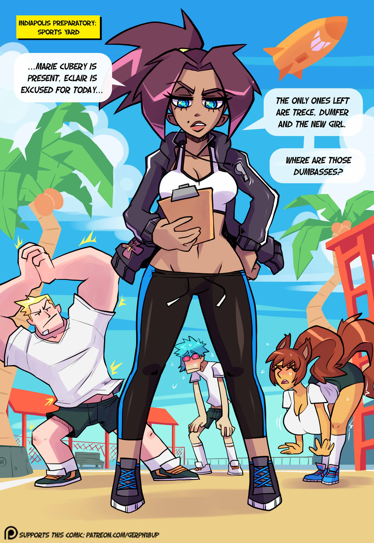 Skarpworld: Chapter 3: Carrot Girl page 4 full
