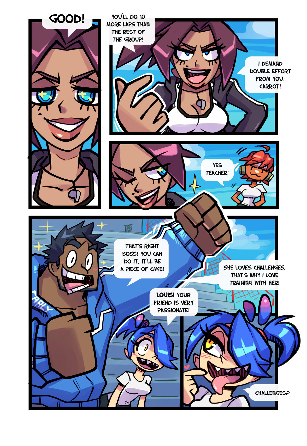 Skarpworld: Chapter 3: Carrot Girl page 6 full