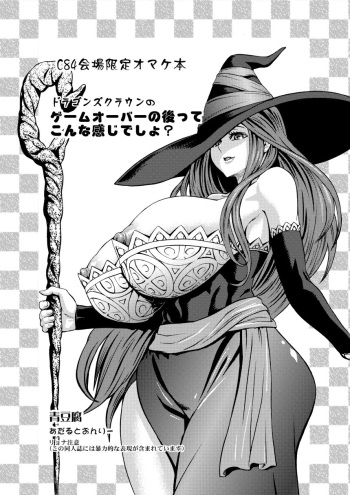 [Aodouhu (Neromashin)] Dragon's Crown no Omake Hon (Dragon's Crown) [Digital] cover