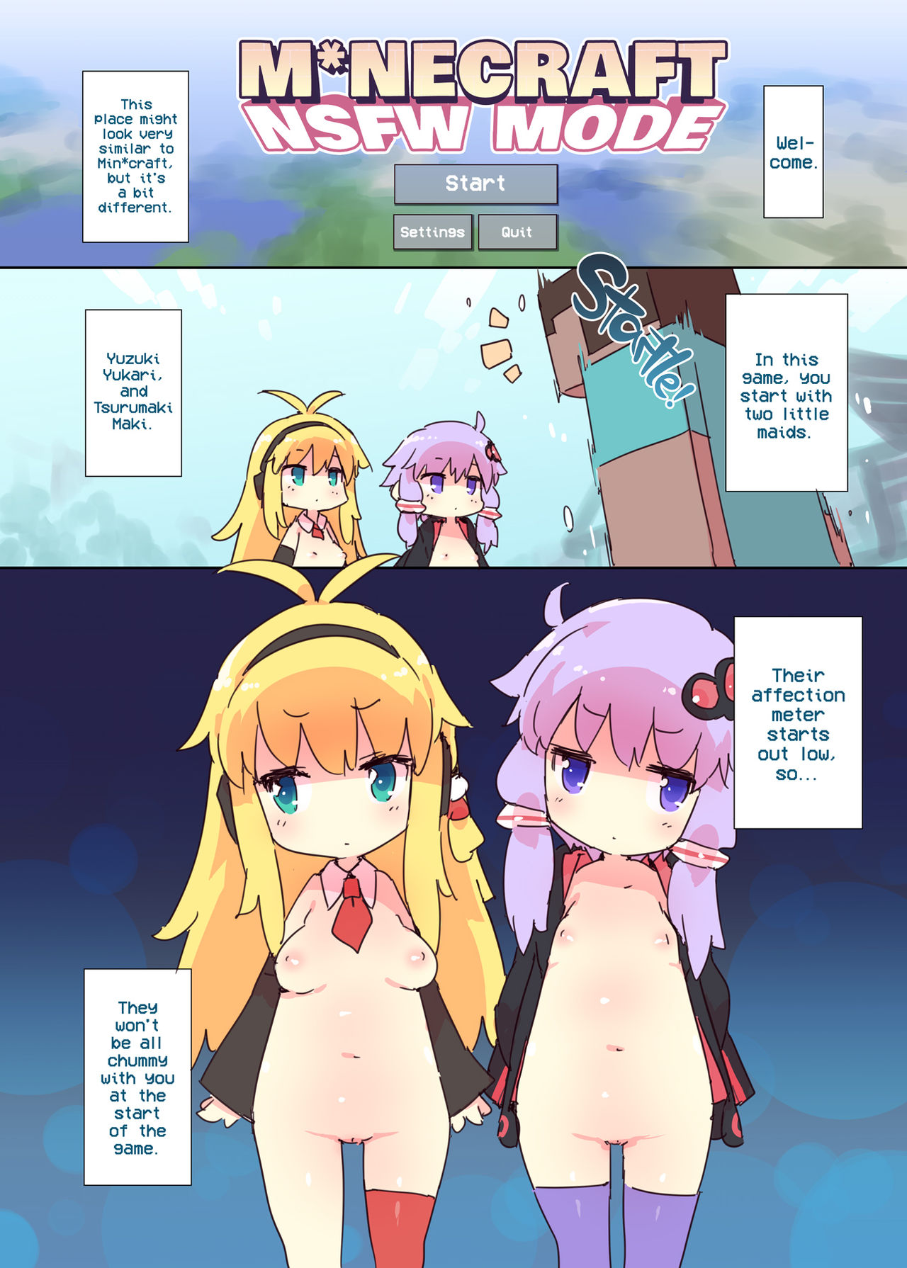 Ecchi na Minecraft Goannai Bon | M*NECRAFT NSFW MODE page 2 full