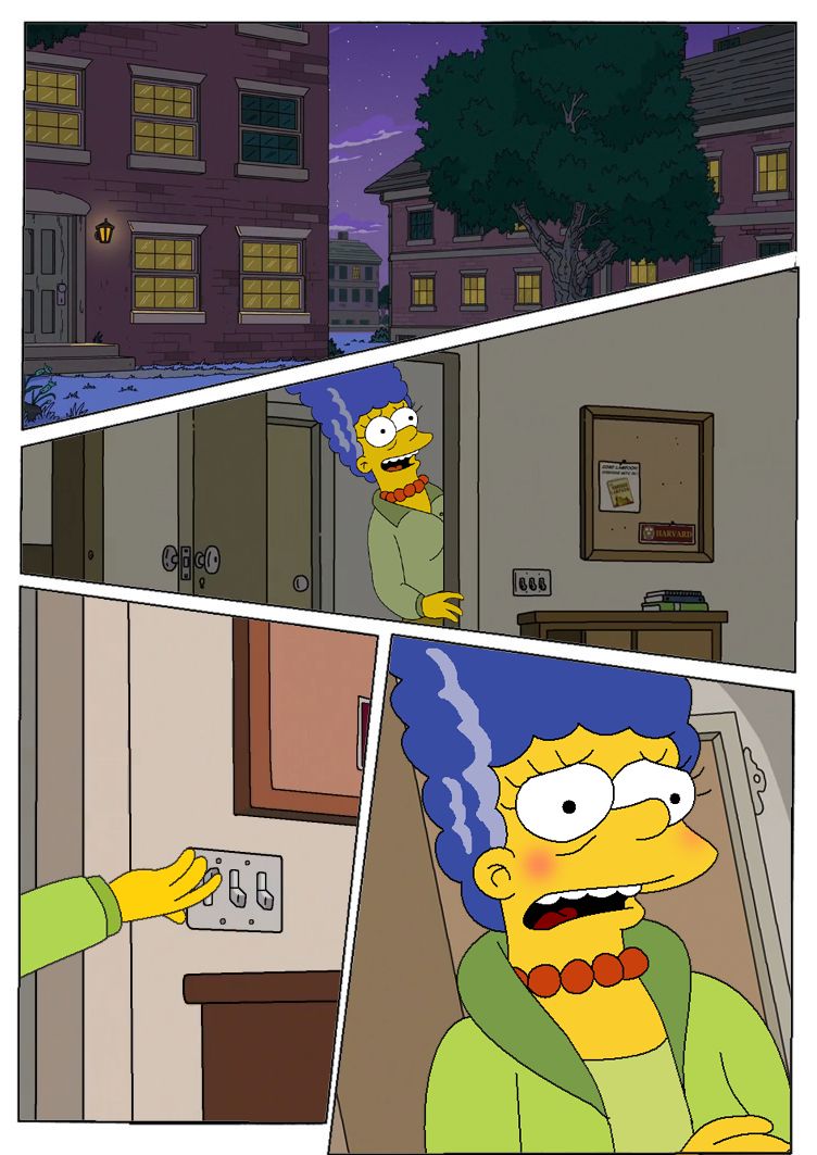 Simpson Comic page 1 full
