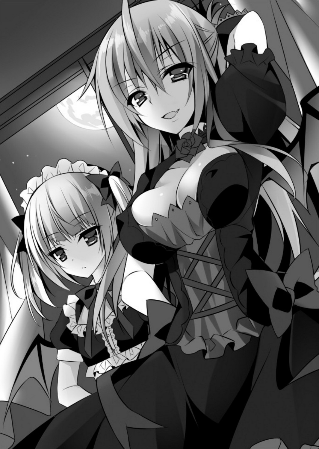 Kyuuketsuki to Mini Maid ni Shiborarete Konya mo Nemurenai page 12 full