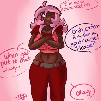 [TheEnglishGent] Zaria, Strawberry Donation Gal (Ongoing) cover