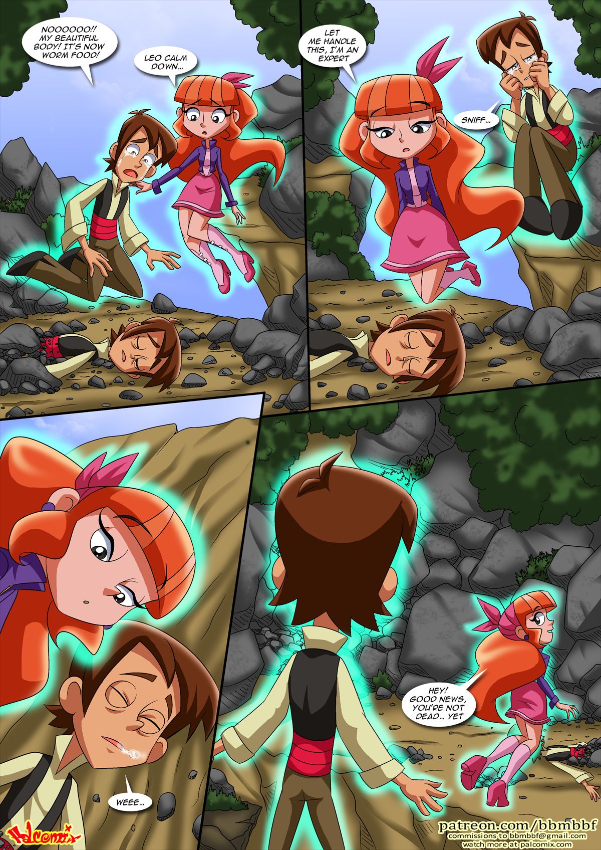 A ghostly love page 9 full