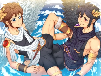 [Suiton00] Pit Icarus X Dark Pit #1 cover
