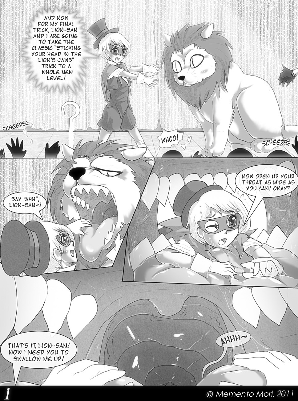 Dorothy Albright's Super Special Trick! page 1 full
