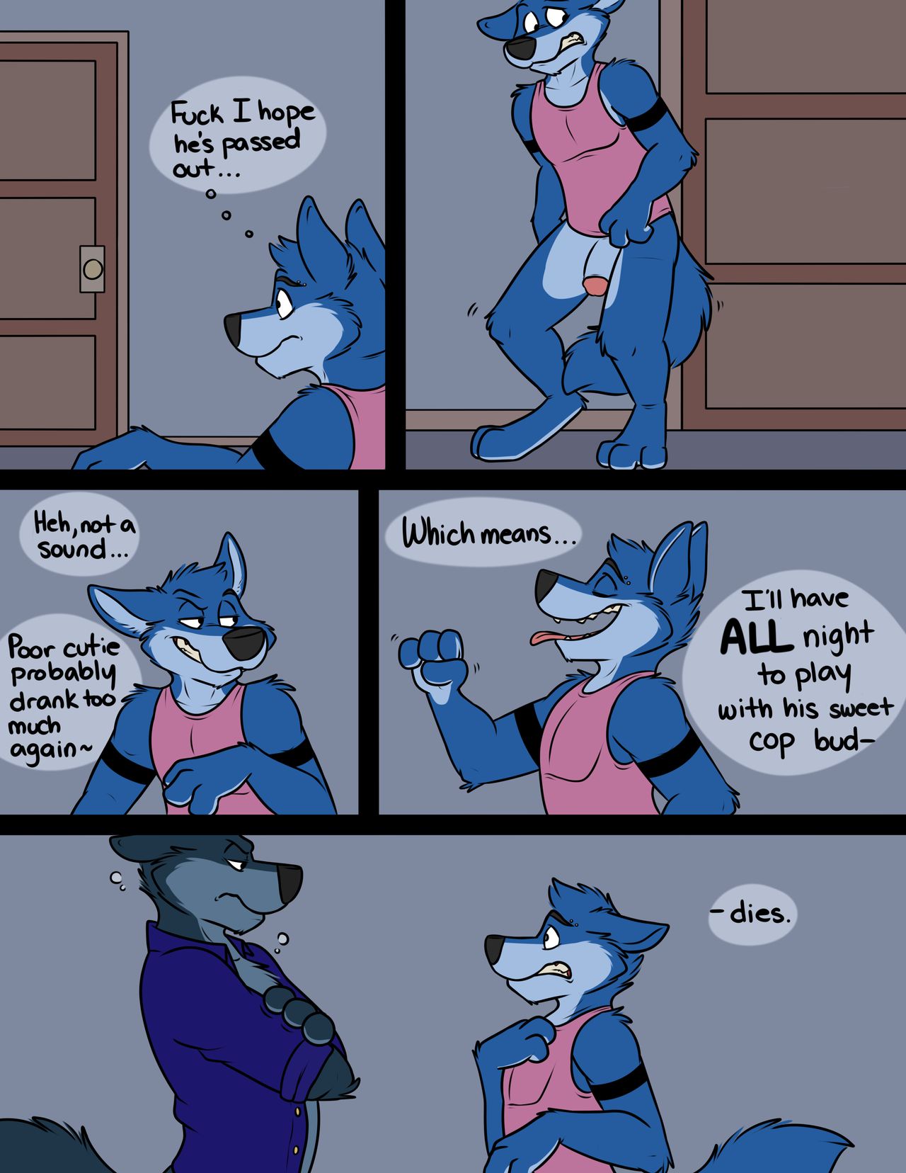 Bottomless Robbie Day page 1 full