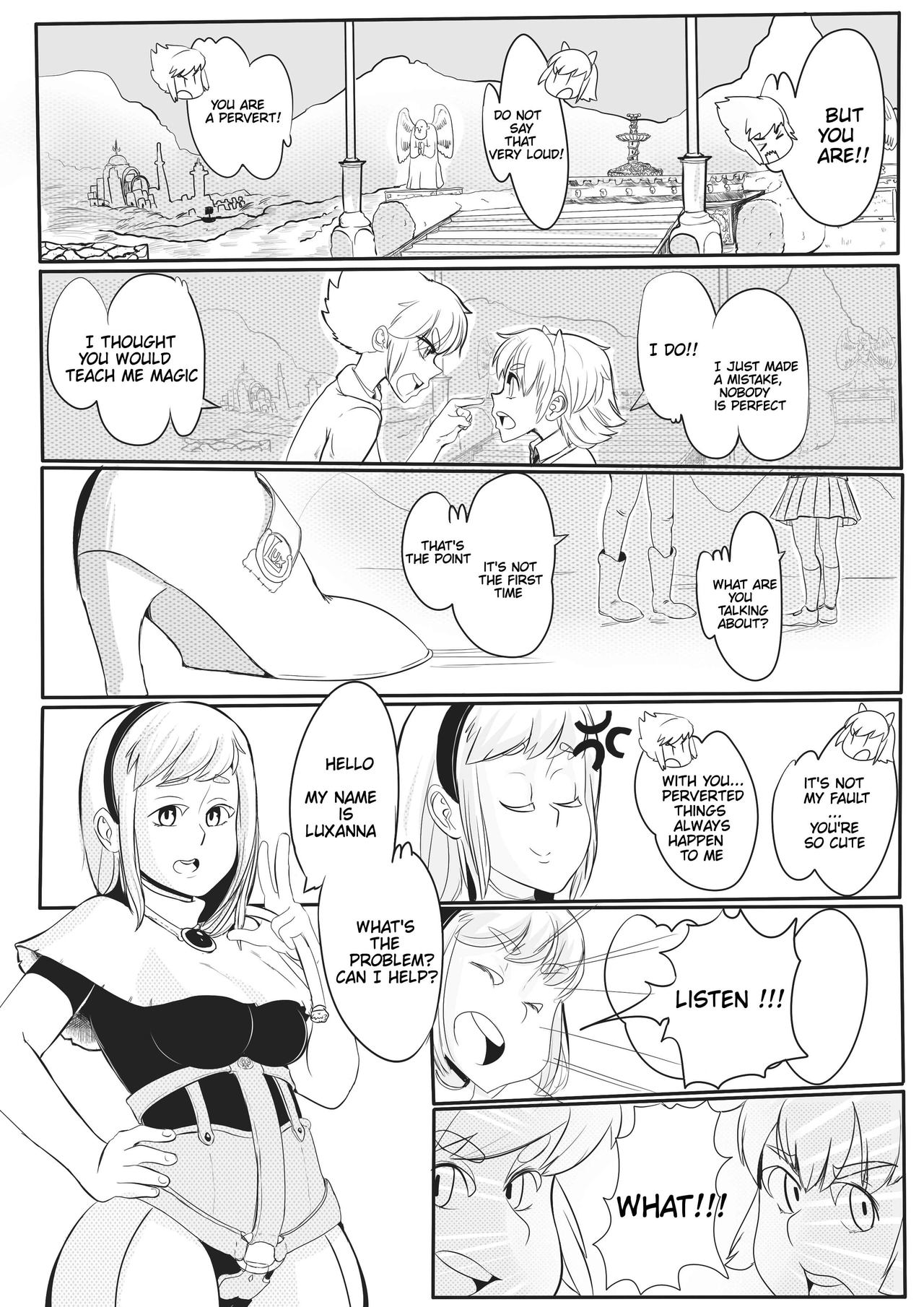 Cute Magic Chapter 2: Lux The Thief page 4 full
