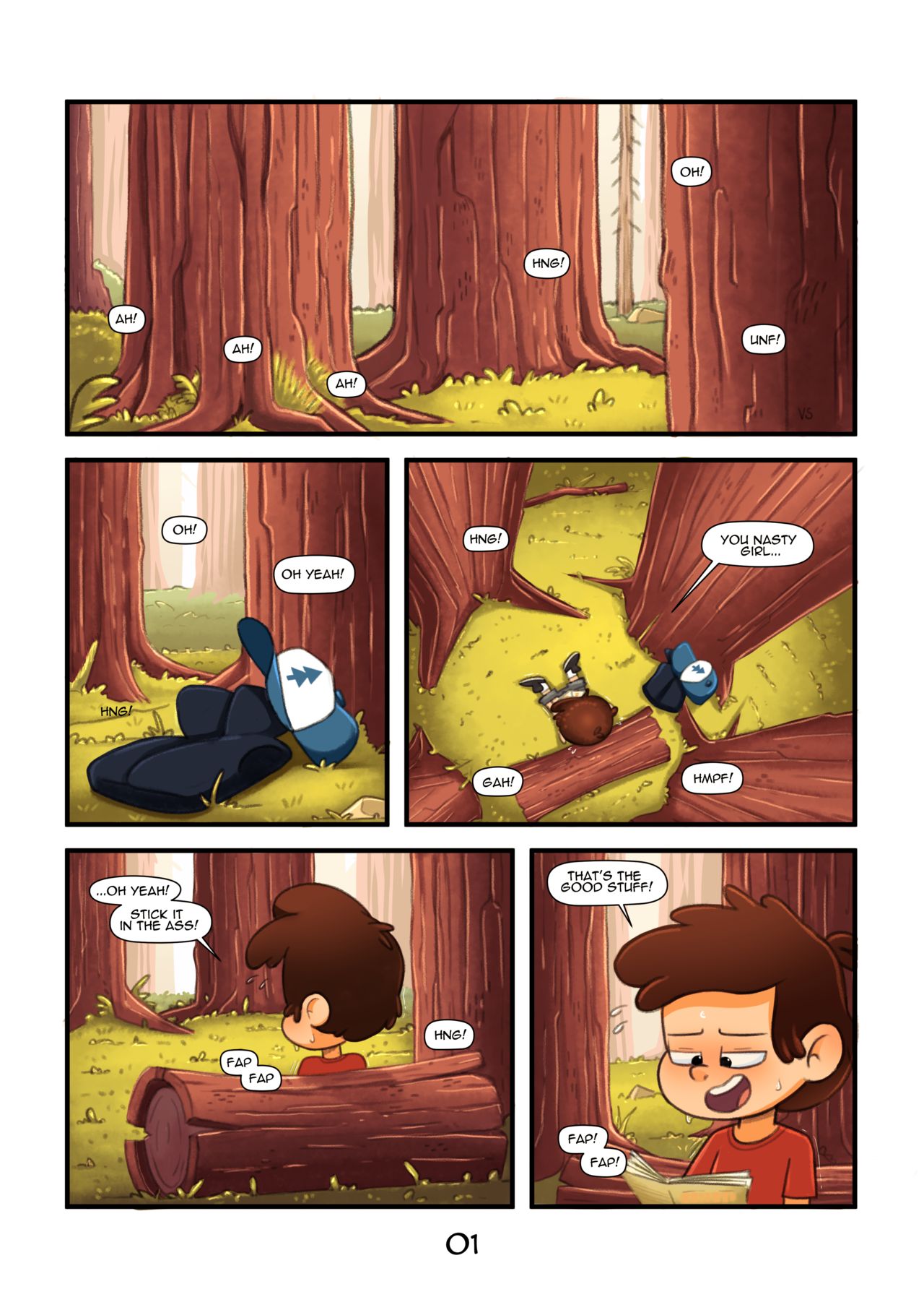 Gravity Falls - Secrets of the Woods page 2 full