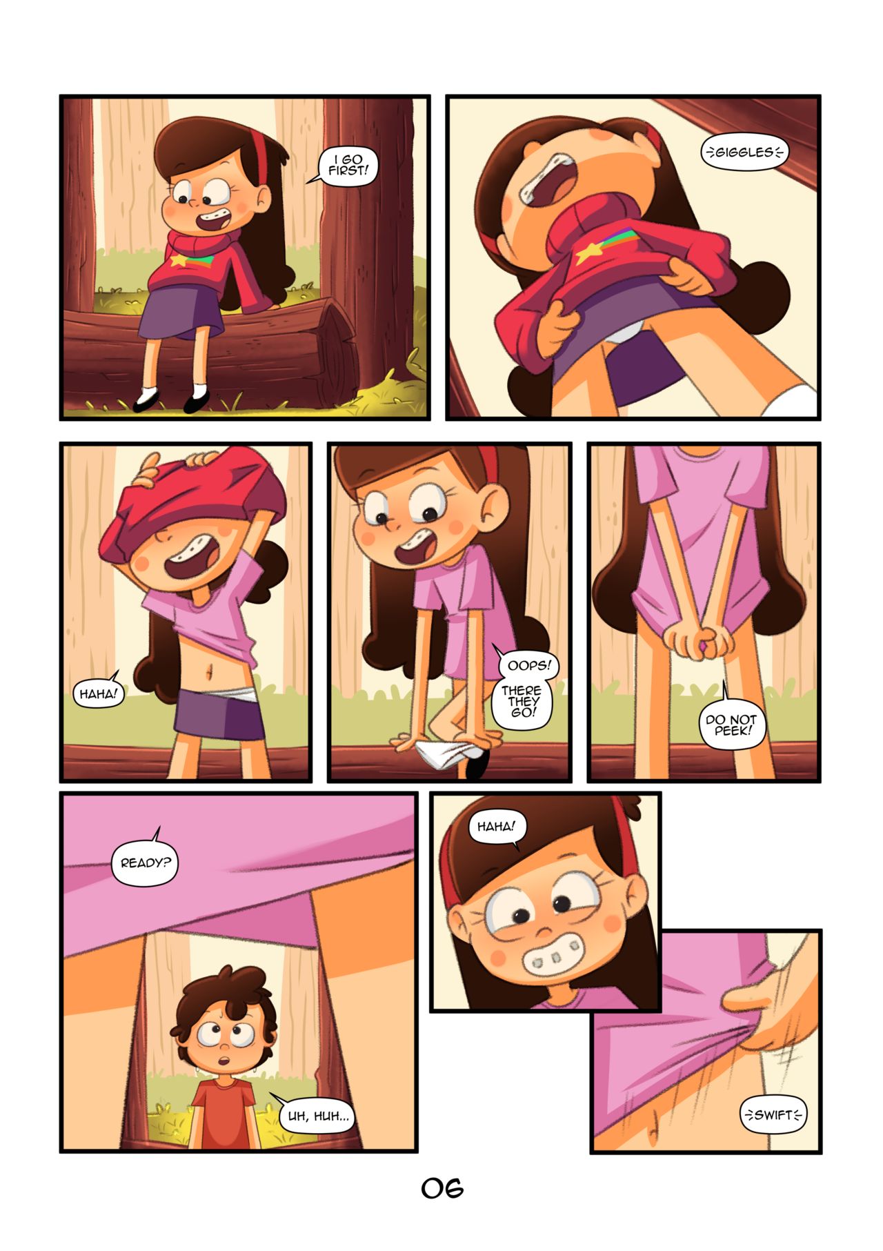 Gravity Falls - Secrets of the Woods page 7 full