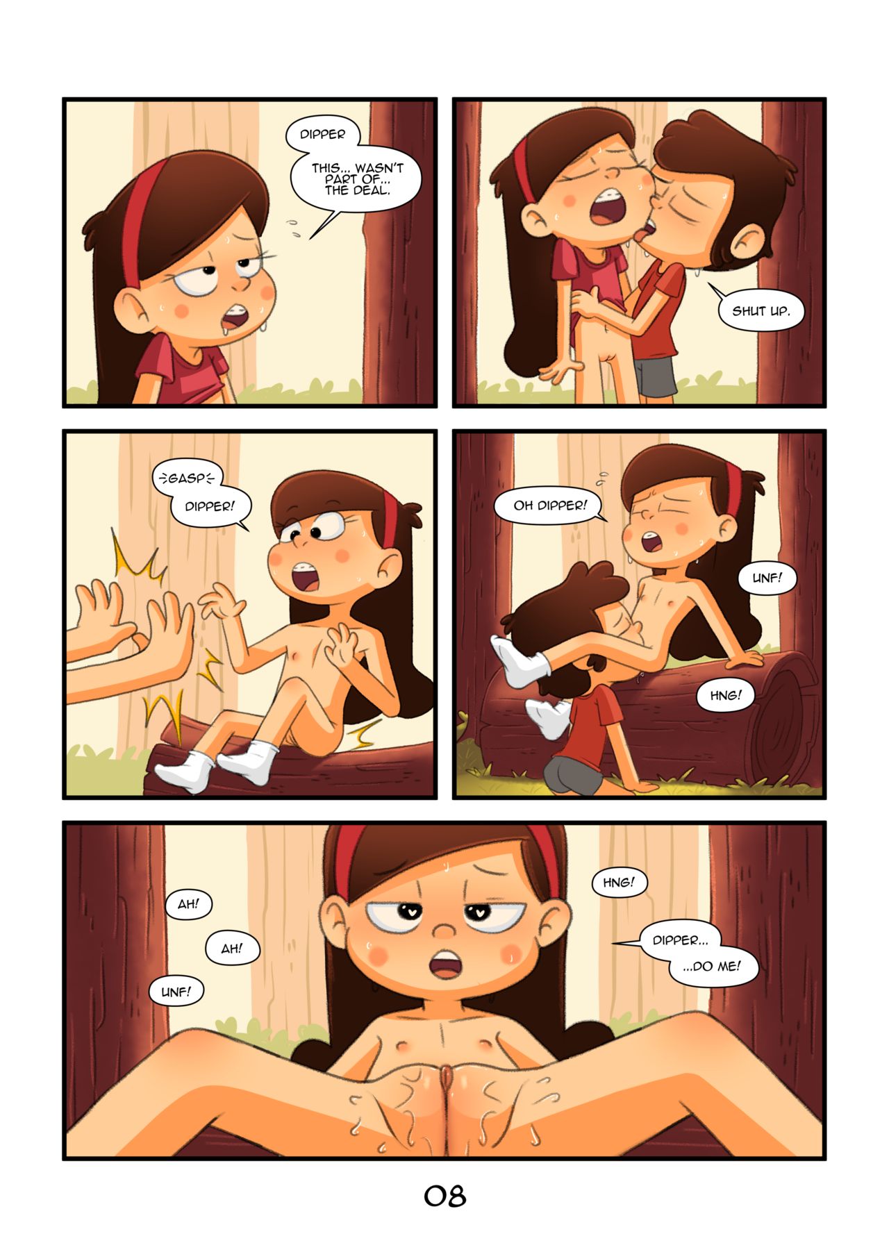 Gravity Falls - Secrets of the Woods page 9 full