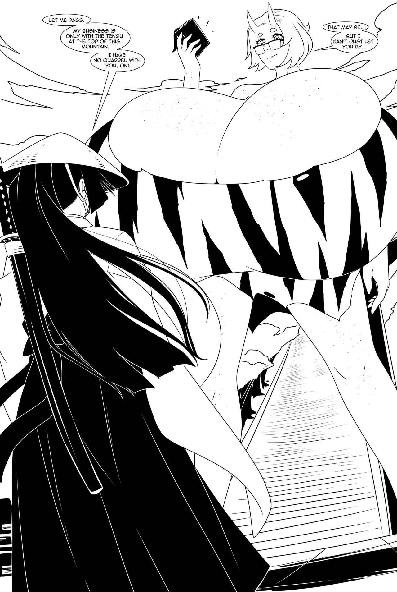 The Sword and the Tengu of Hearts page 3 full