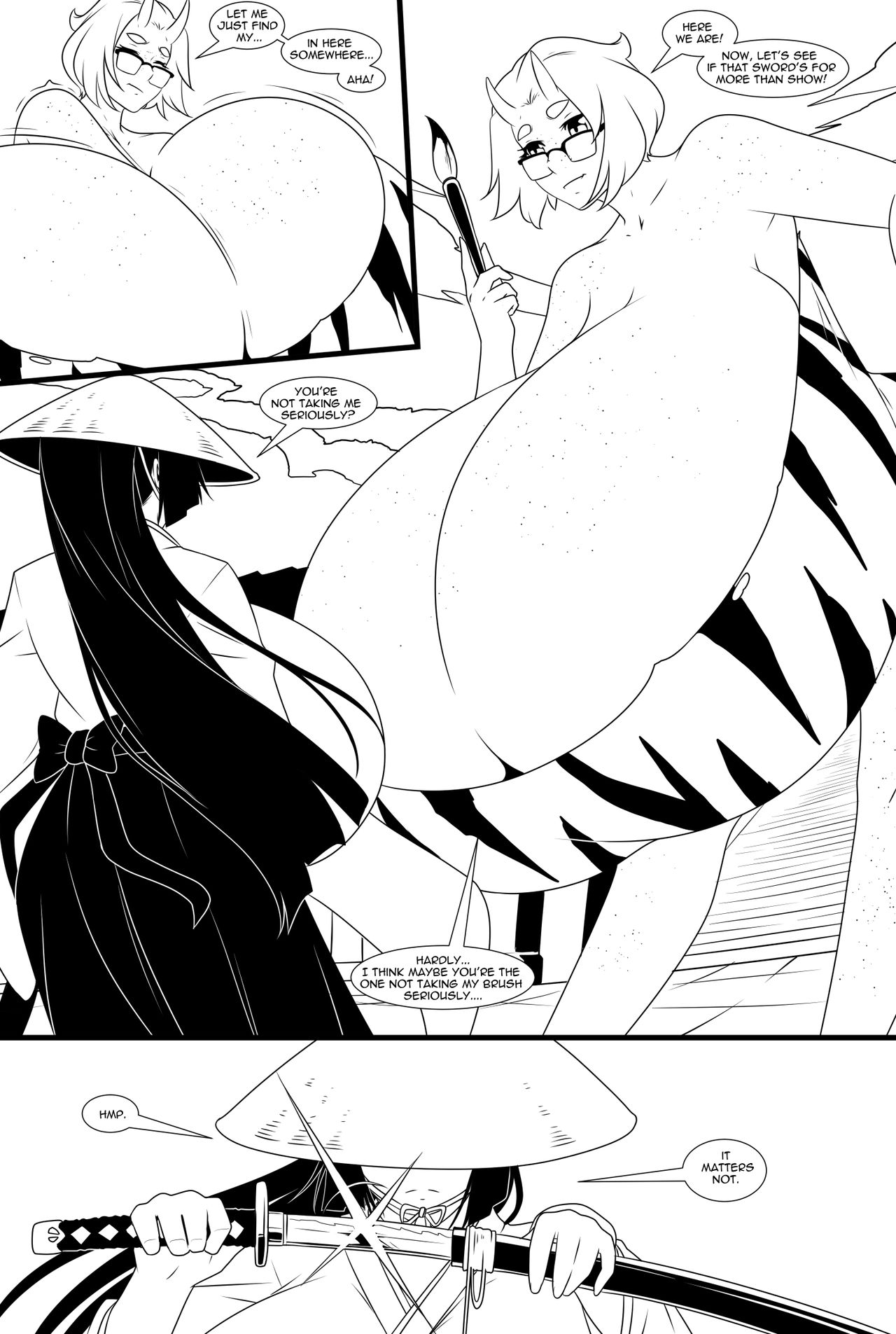The Sword and the Tengu of Hearts page 4 full