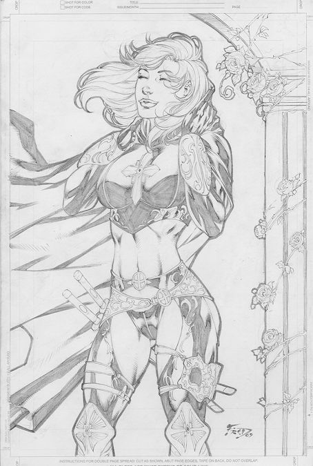 Super Hero Sketches 3 page 12 full