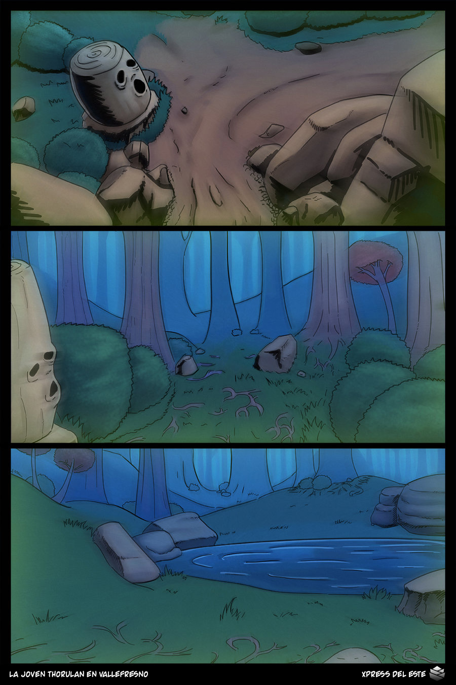 Young Thorulan in Ashenvale | La joven Thorulan en Vallefresno  =Vile= page 11 full