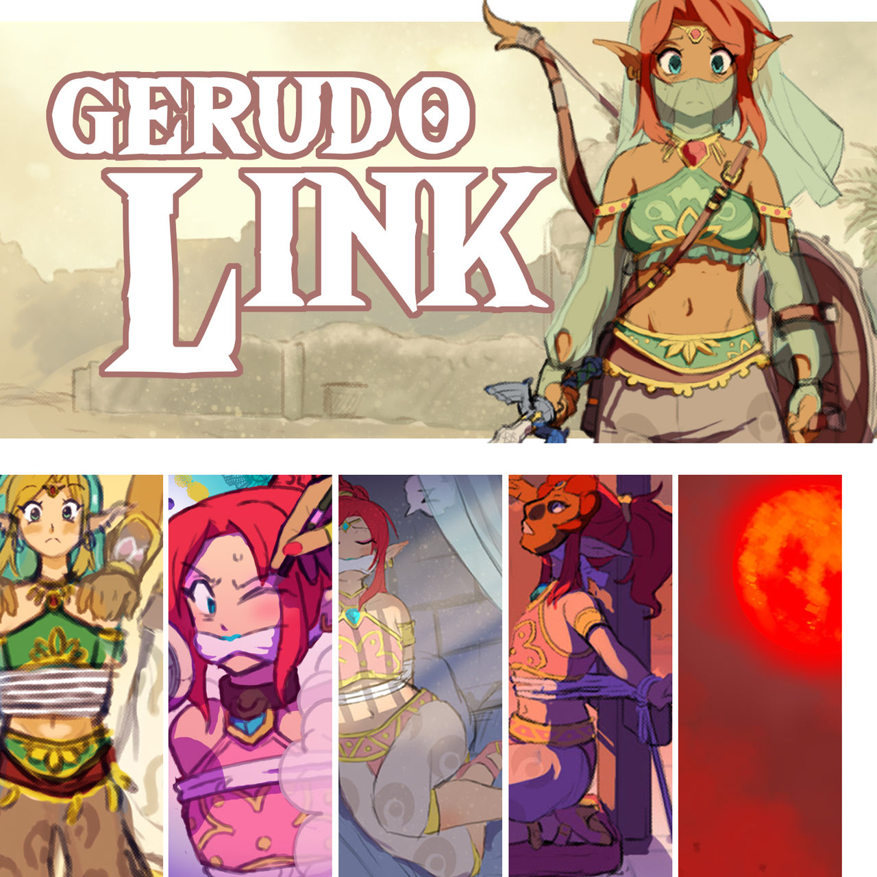 Gerudo Link page 1 full