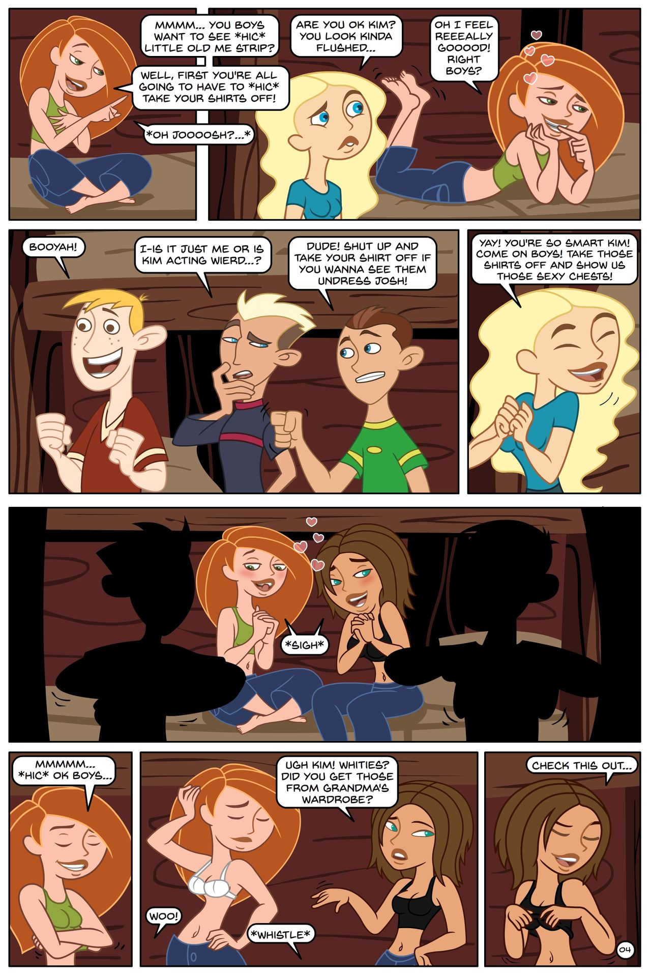 Kim Possible Spin, Sip & Strip! page 5 full