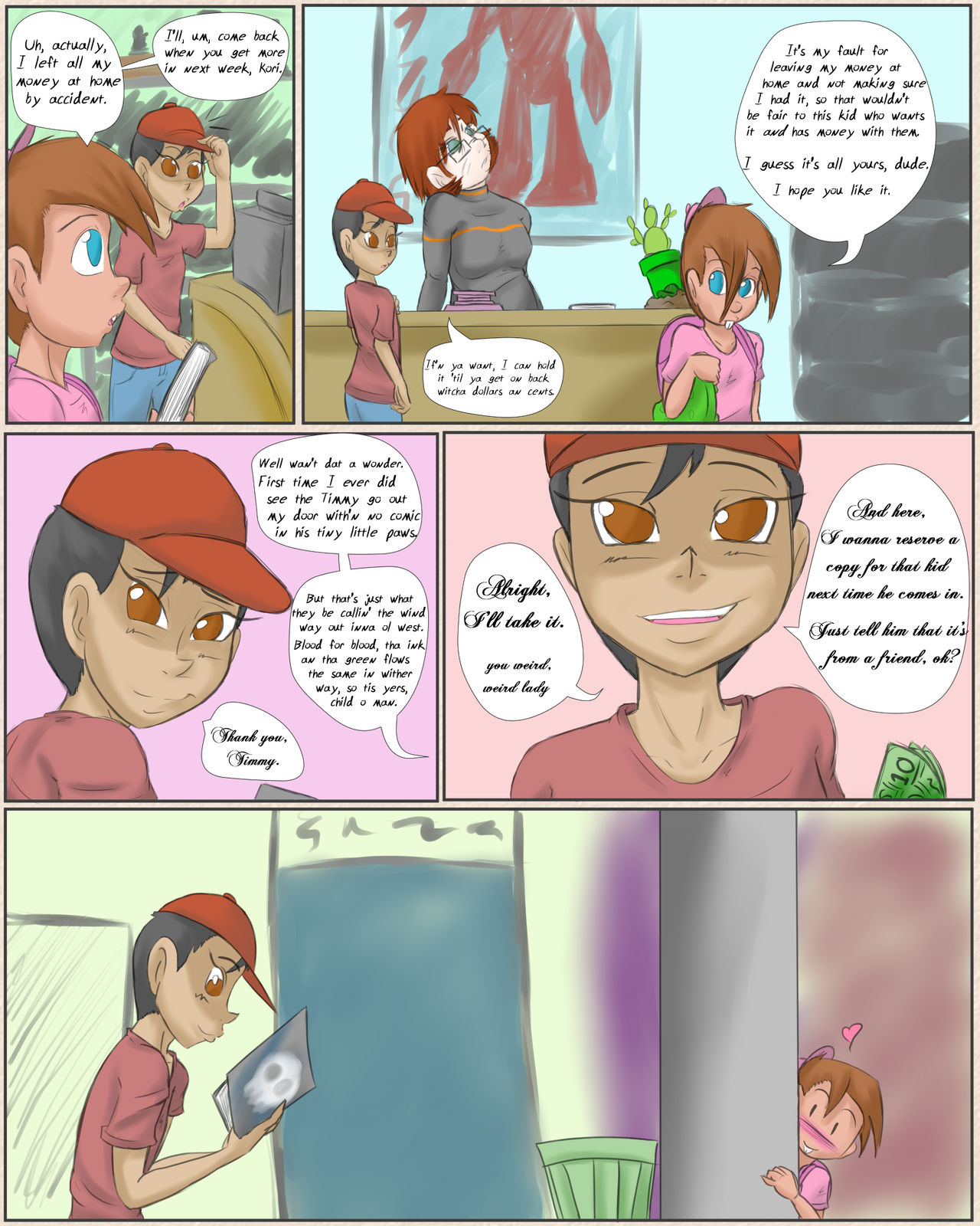 Sleepin' Over page 3 full