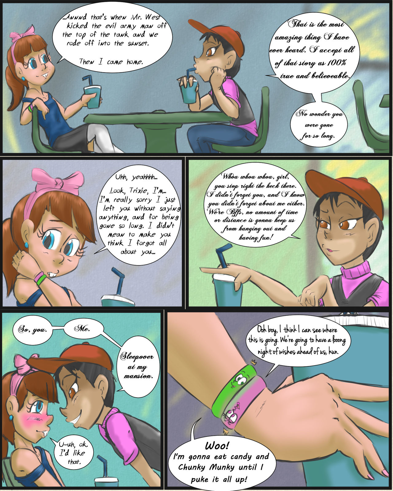 Sleepin' Over page 7 full