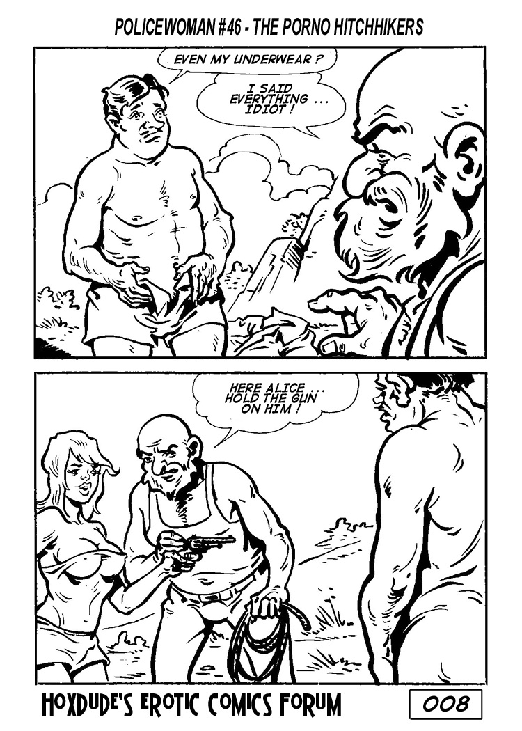 POLICEWOMAN #46 THE PORNO HITCHHIKERS - ENGLISH TRANSLATION page 11 full