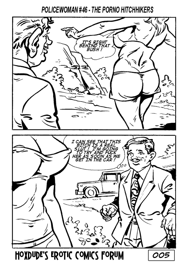 POLICEWOMAN #46 THE PORNO HITCHHIKERS - ENGLISH TRANSLATION page 8 full