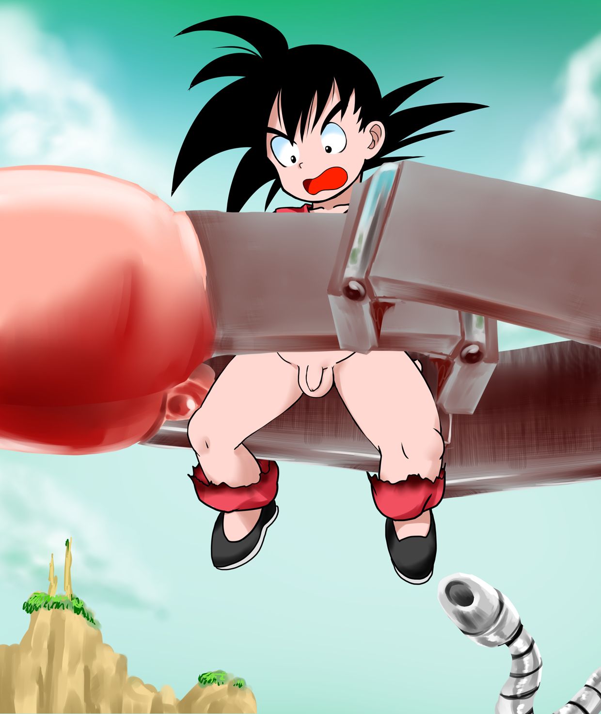 Son Goku VS Pilaf page 8 full