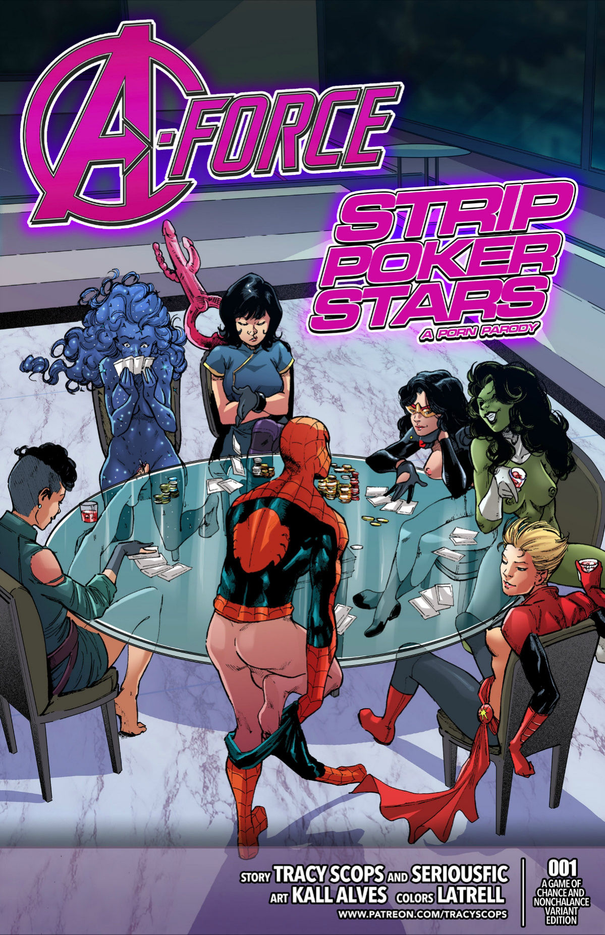 A-Force - Strip Poker Stars page 1 full