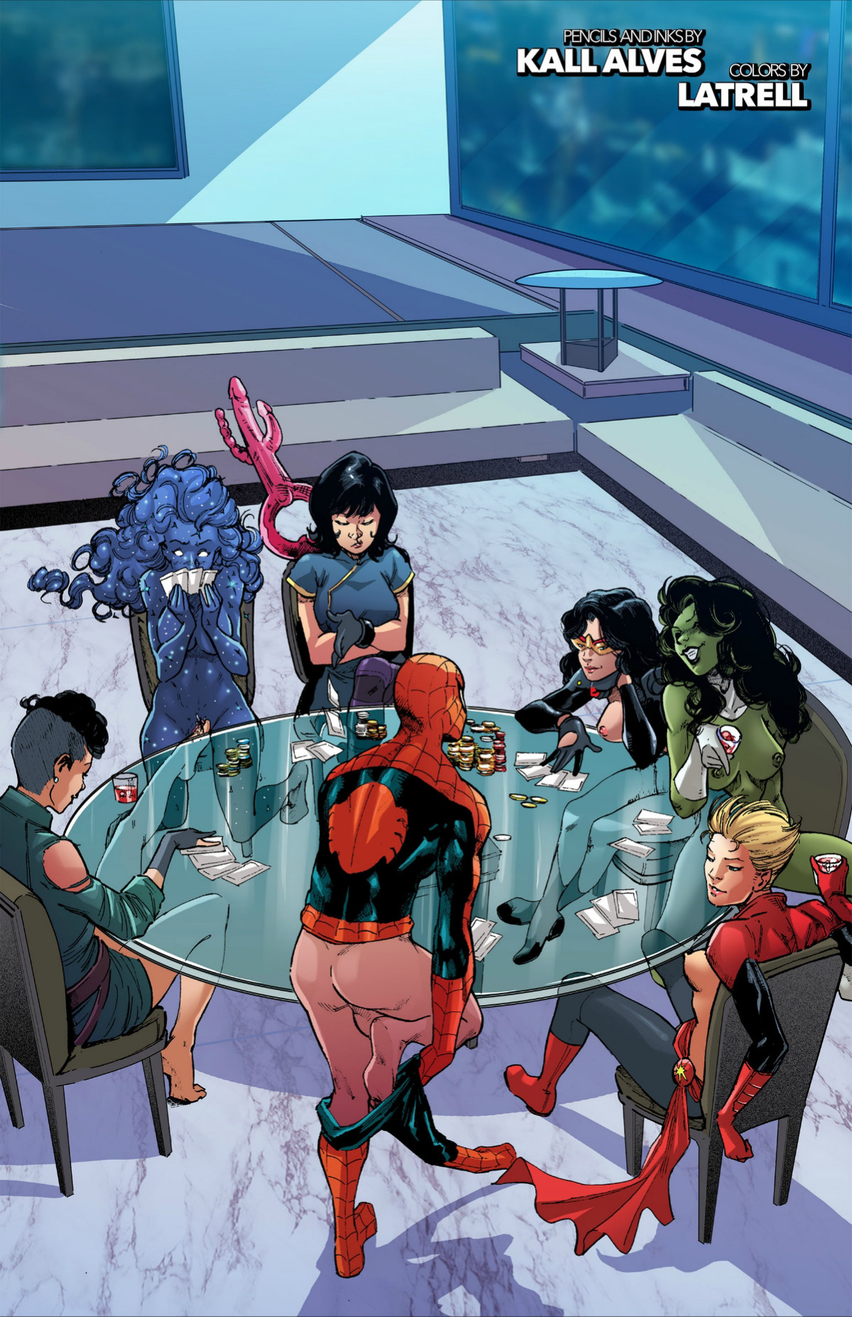 A-Force - Strip Poker Stars page 11 full