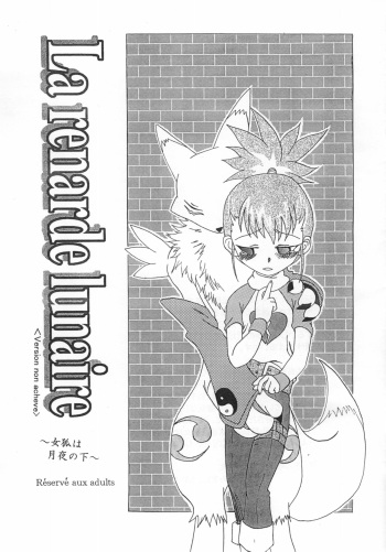 [Matsubara Shougakkou (Matsubara Chigusa)] La renarde lunaire (Digimon Tamers) cover