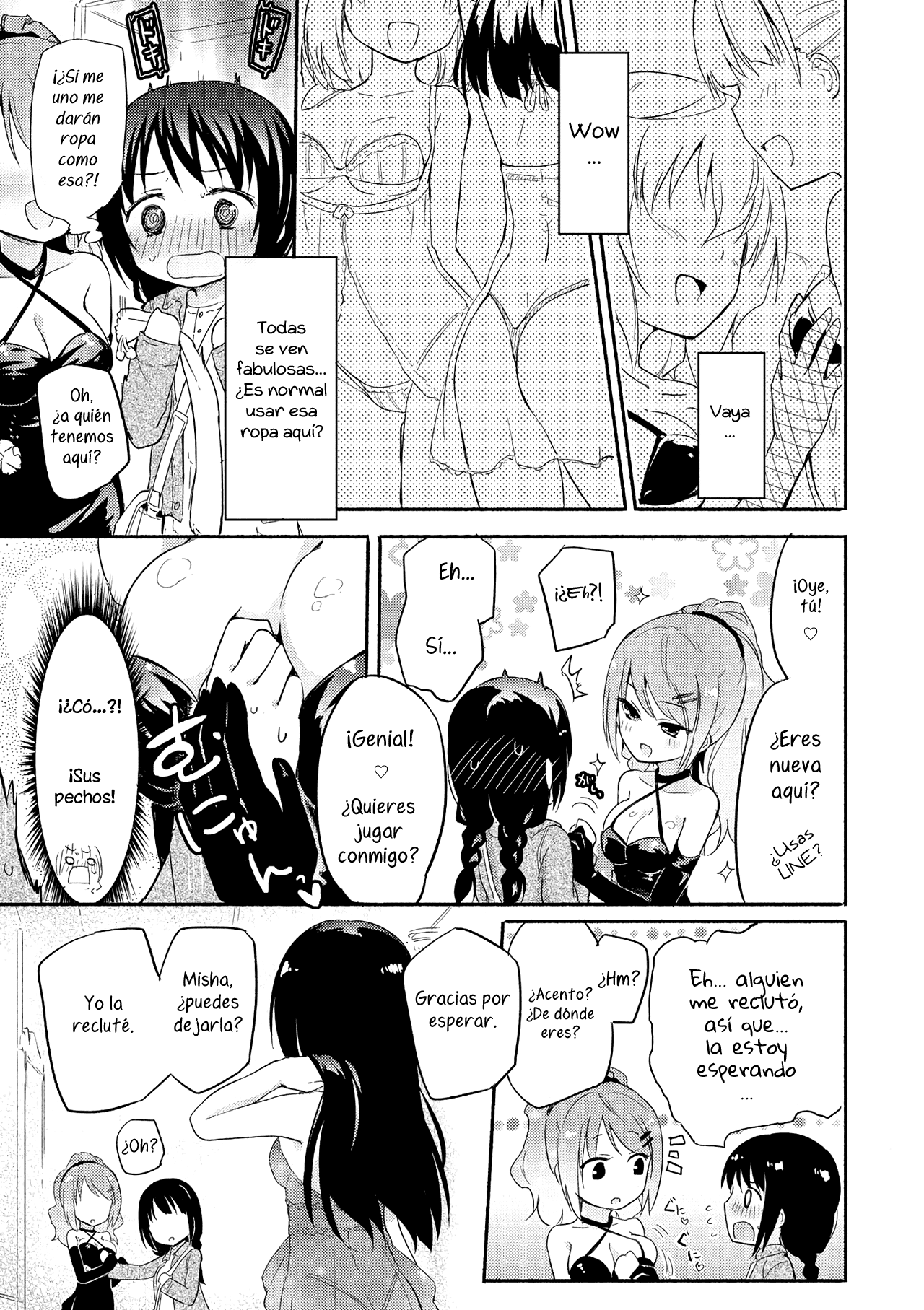 Momoyuri Gakuen - Himitsu no Soap-bu R | El prostíbulo secreto del club R de la Academia Momoyuri page 4 full