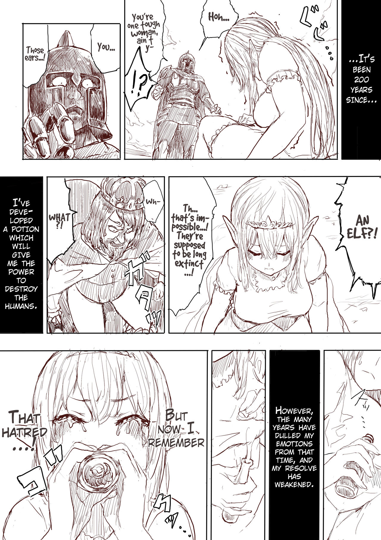 Elf Princess Strikes Back page 12 full
