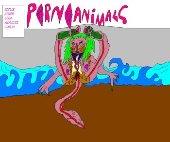 Porno Animal comic 4 cover
