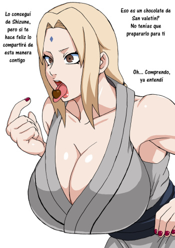 Tsunade x Naruto Valentin day (Spanish) cover